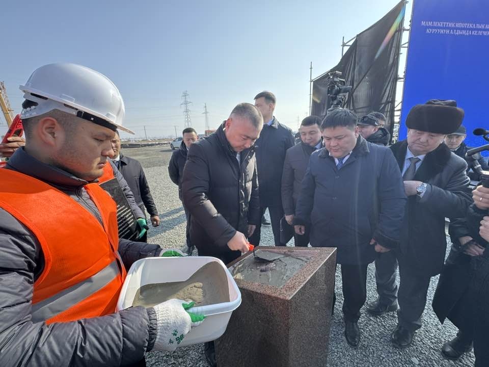В Чуйской области начато строительство жилого комплекса «Көчмөн Сити»