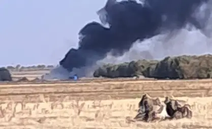 «Таза Сосновку» оштрафовали за пожар на мусорном полигоне