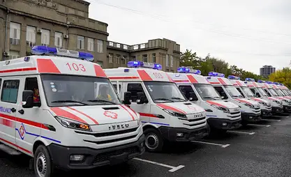 В Центр скорой помощи Бишкека планируют поставить 40 новых автомобилей