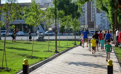 В этом году в Бишкеке обустроят 8 скверов
