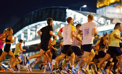Ночной забег Night Run: какие улицы перекроют в Бишкеке