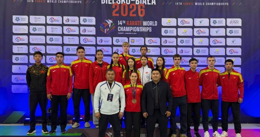 Кыргызстанка завоевала историческую бронзу на ЧМ по каратэ WKF