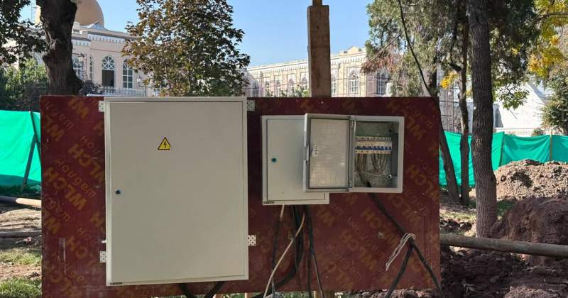 В Бишкеке строят скважину для полива зеленых зон площадью до 15 га