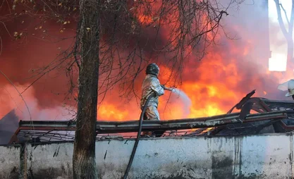 По республике за сутки зарегистрировано 10 пожаров