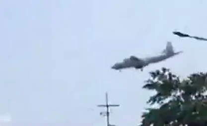 В Южной Корее военный самолет потерпел крушение