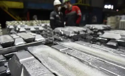 Цена алюминия поднялась выше 3500 долларов за тонну впервые с 2022 года