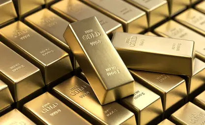 Стоимость золота упала на 12% в июне