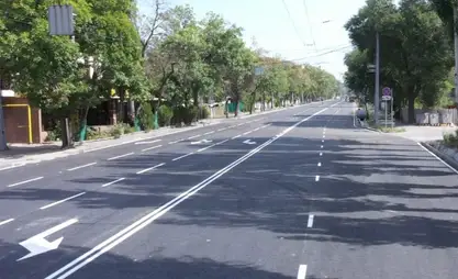 В Бишкеке открыли для движения новые участки дорог после ремонта