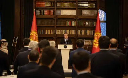 Жээнбек Кулубаев провел ежегодный прием для дипломатического корпуса