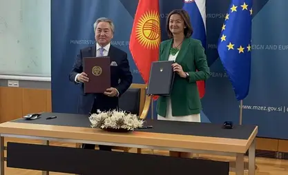 Кыргызстан и Словения подписали соглашение о безвизовом режиме для дипломатов