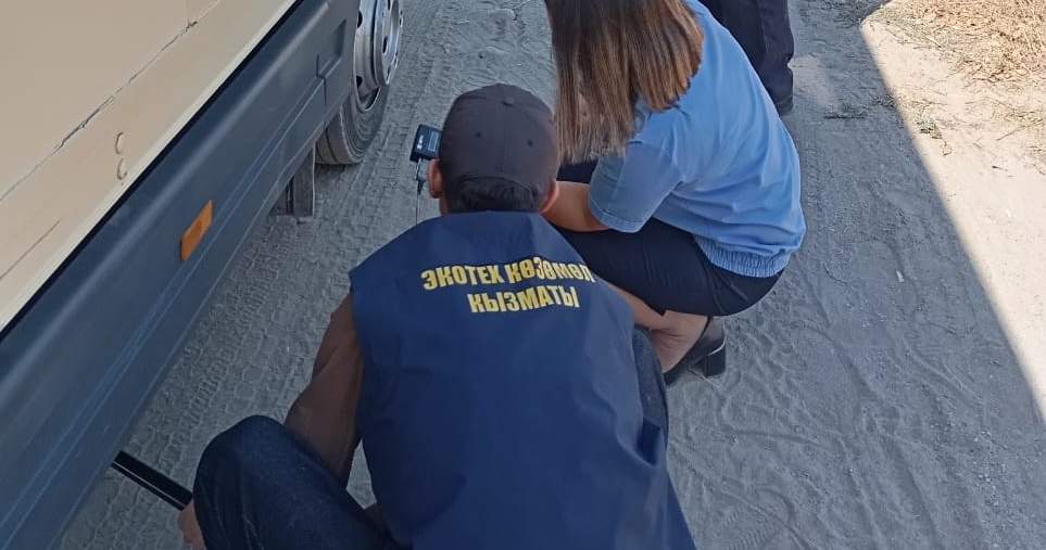 В Ороке за нарушения норм выбросов автотранспорта выписали штрафы на 22,5 тыс. сомов