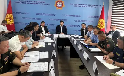 Орозбеков поручил обеспечить готовность экстренных служб к саммиту ШОС и ВИК