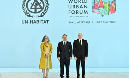 Садыр Жапаров принимает участие в 13-й сессии Всемирного форума городов в Баку
