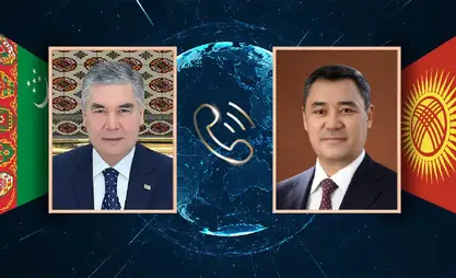 Состоялся телефонный разговор Садыра Жапарова с Гурбангулы Бердымухамедовым