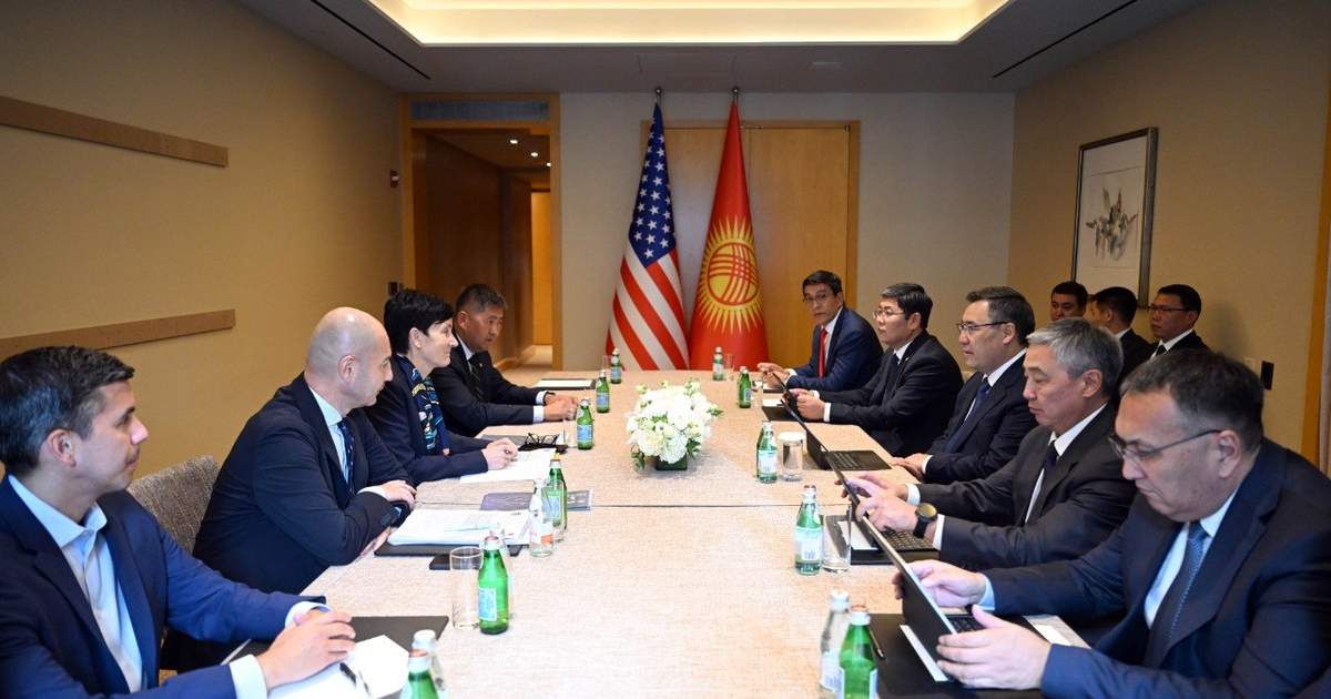 Садыр Жапаров встретился с управляющим директором банка «Ситибанк» в США