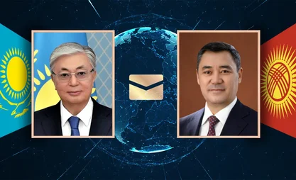 Президент Казахстана поздравил Садыра Жапарова и народ Кыргызстана с праздником Нооруз