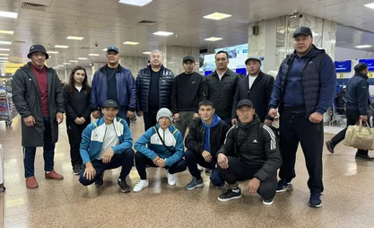 Национальная сборная по кыргызской борьбе отправилась на II Всемирные игры