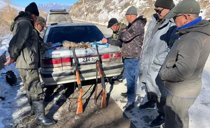 В Чуйском районе прошел масштабный рейд против браконьерства