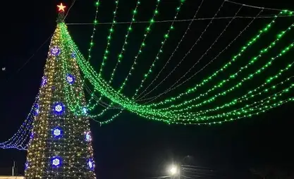 В Баткене сегодня зажгут новогоднюю елку