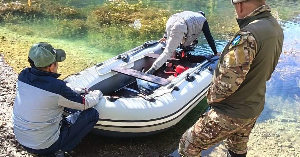 На реке Нарын выявили 13 нарушителей правил рыбалки