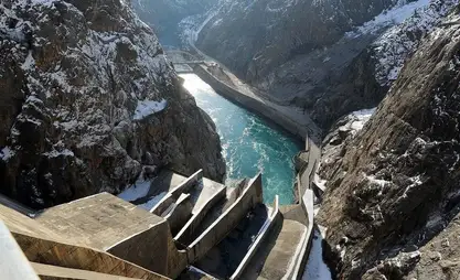 Объем воды в Токтогульском водохранилище опустился до 9,1 млрд кубометров