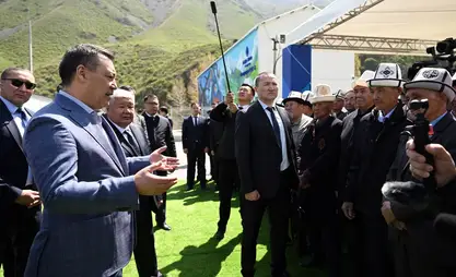 Садыр Жапаров: В Кыргызстане строят 50 малых ГЭС