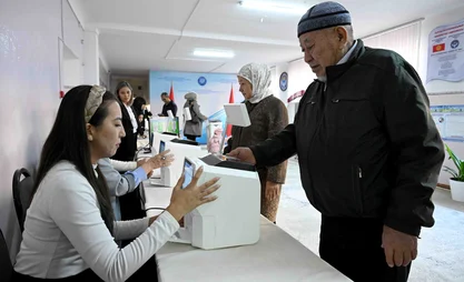 Итоги голосования в округе №26: лидирует Медербек Саккараев