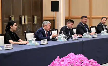 Касымалиев обсудил с премьером Китая строительство ж/д Китай — Кыргызстан — Узбекистан