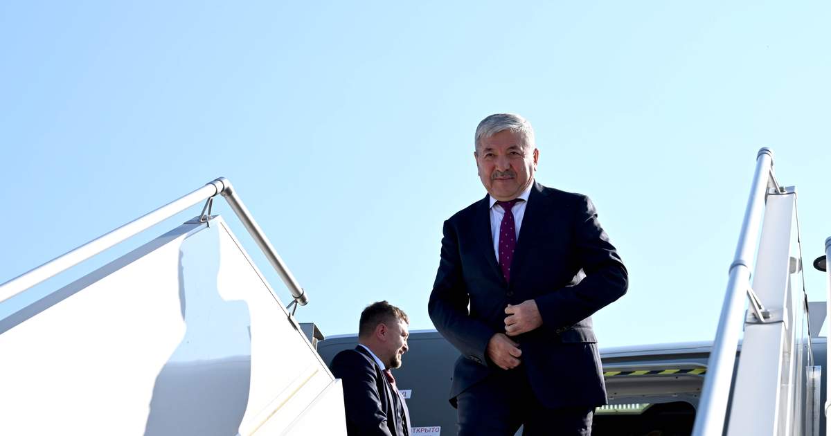 Адылбек Касымалиев прибыл в Минск с рабочим визитом