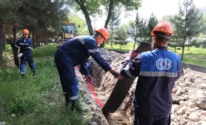В Бишкеке реконструируют более 20 км кабельных линий