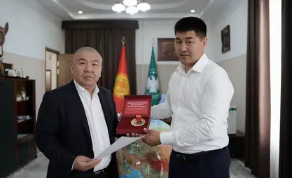 Алмамбет Шыкмаматов стал почетным президентом Лиги профессионального бокса КР