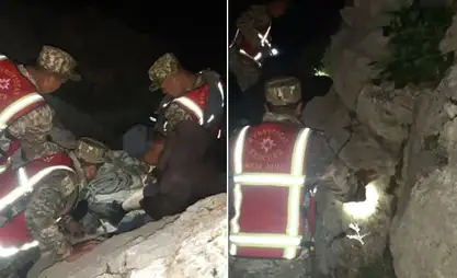 В Кадамжайском районе оказана помощь мужчине, застрявшему в горах