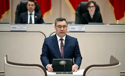 Садыр Жапаров выступил в Жогорку Кенеше КР (полная речь)