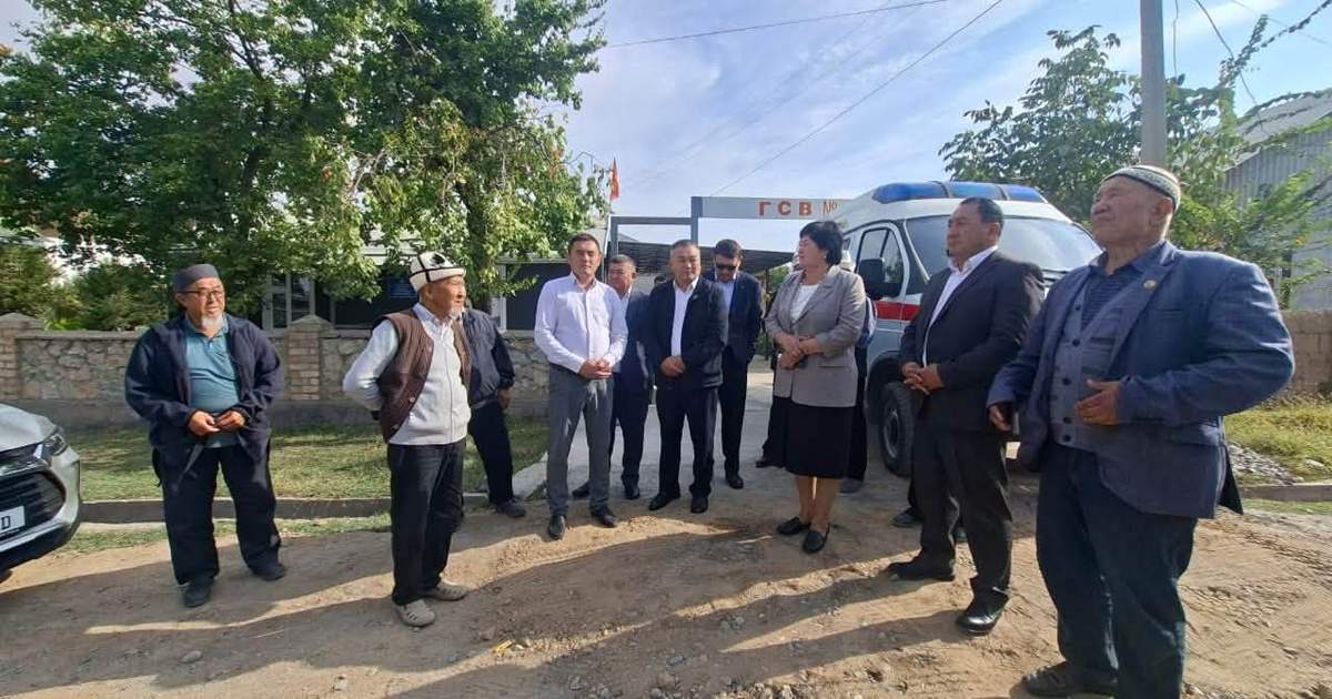 Более 5 тысяч жителей села Чек получили доступ к скорой медпомощи