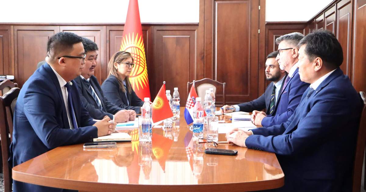 Кыргызстан и Хорватия обсудят соглашение об избежании двойного налогообложения