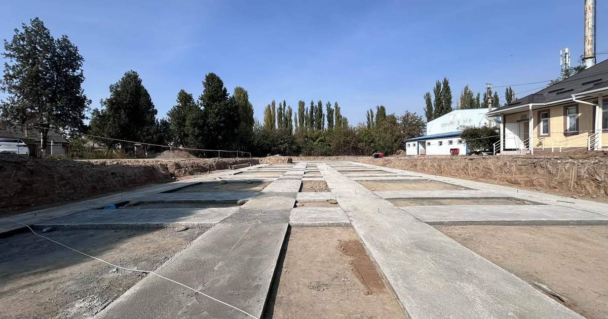 В Араванском районе началось строительство школы на 150 мест