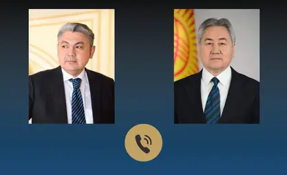 Министры иностранных дел Кыргызстана и Казахстана провели телефонный разговор