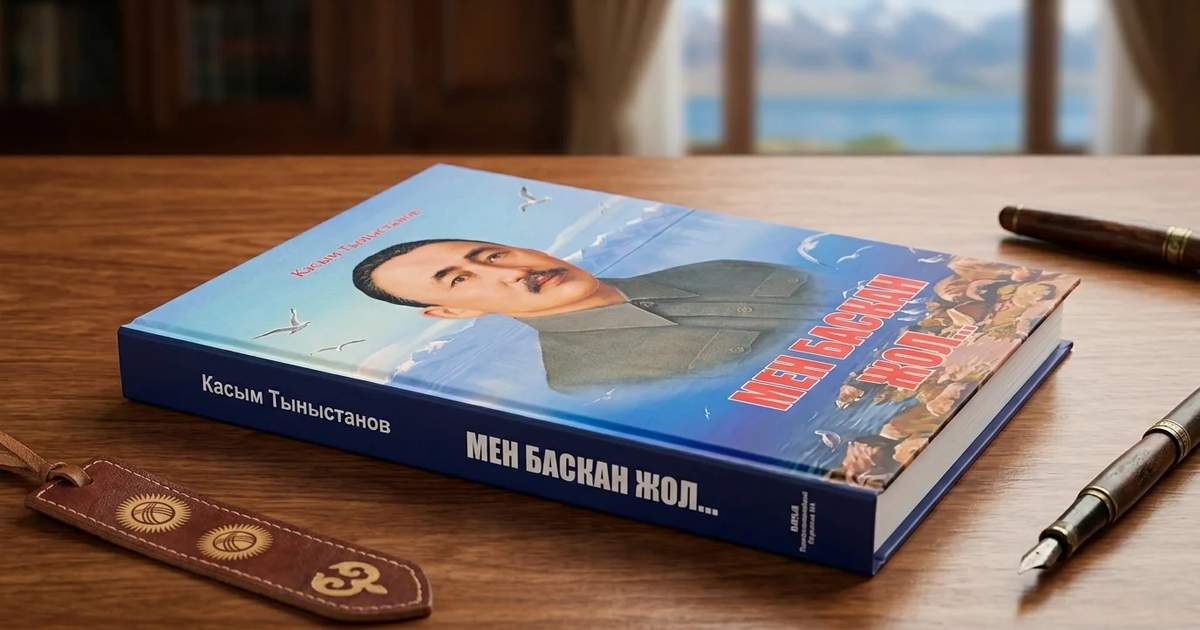 Вышел сборник произведений Касыма Тыныстанова «Мен баскан жол»