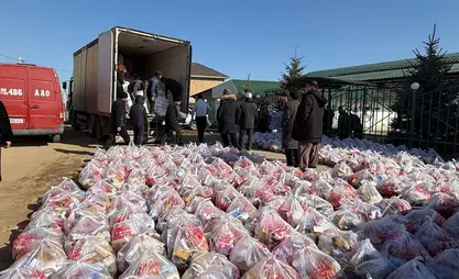 В Иссык-Кульском районе более 400 семей получили благотворительную помощь
