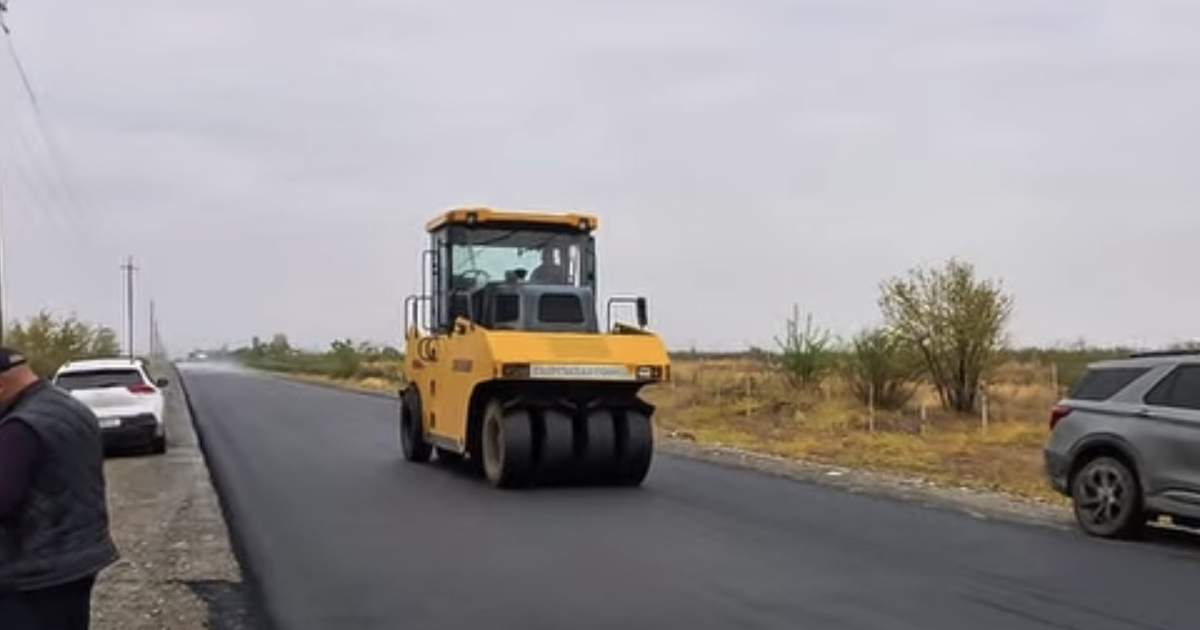 В Араванском районе продолжается асфальтирование автомобильных дорог