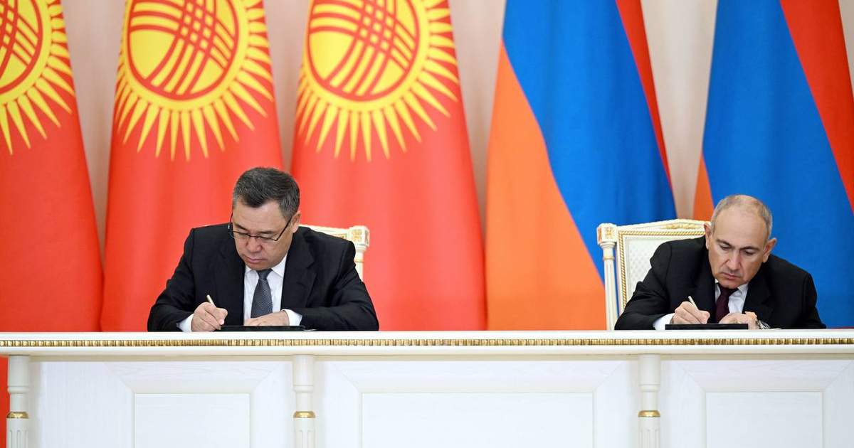 Кыргызстан и Армения подписали ряд двусторонних документов