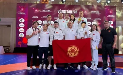 Пять медалей завоевала женская сборная Кыргызстана на чемпионате Азии