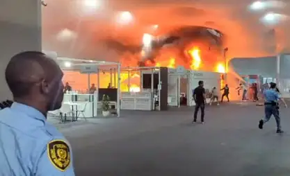 Пожар произошел на климатическом саммите ООН в Бразилии