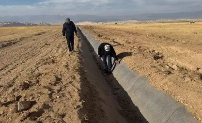 В Ак-Талинском районе восстанавливают канал для эффективного полива 305 гектаров земли