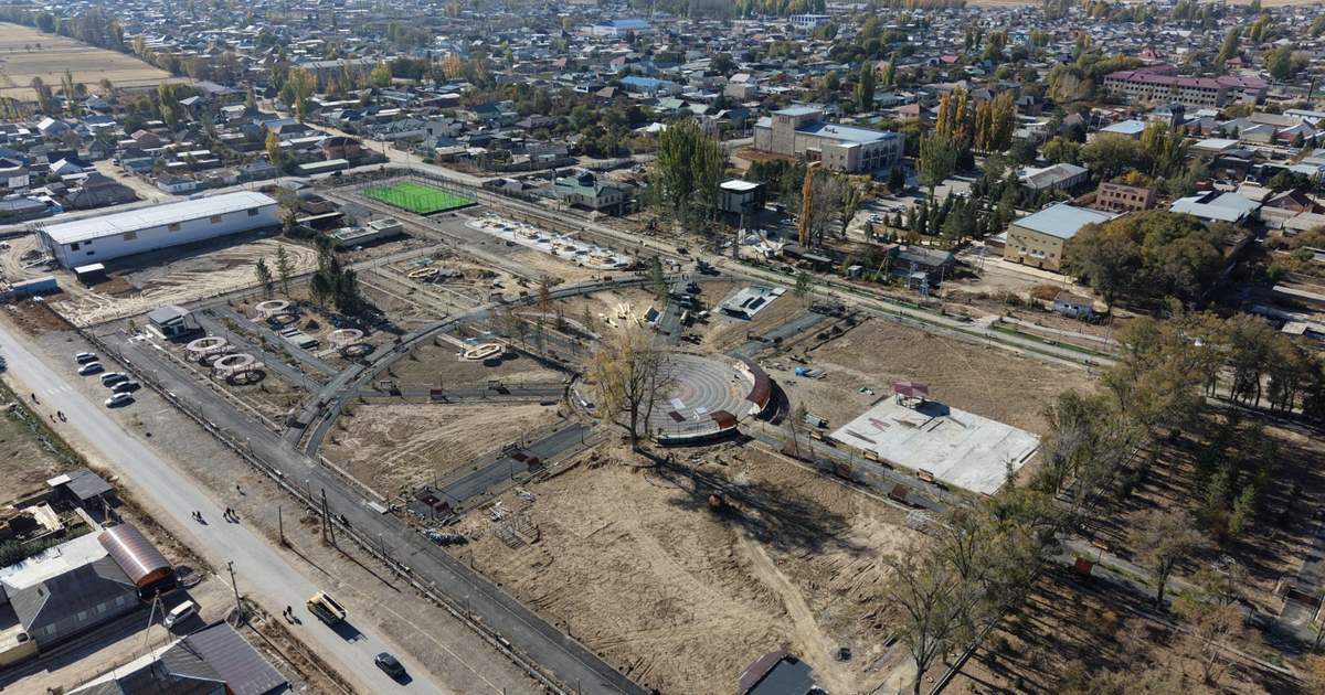 В Кочкорском районе реконструируют парк отдыха площадью 4,8 га