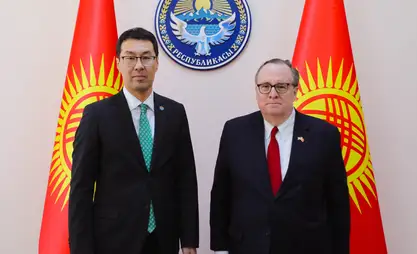 Замглавы МИД встретился с послом США Лесли Вигери