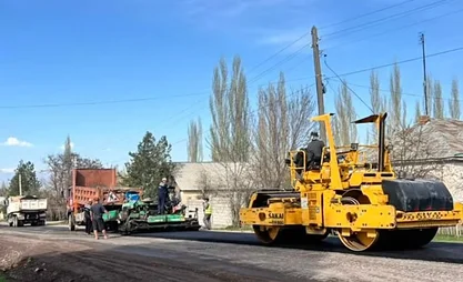 В Токмоке заасфальтируют 2 км внутренней дороги