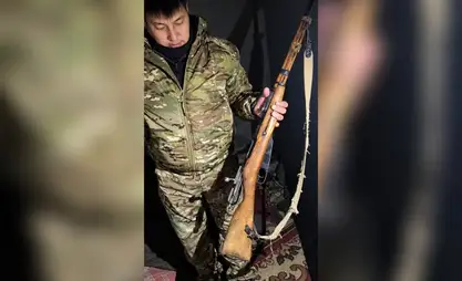 В Нарынской области оштрафовали жителя за незаконное ношение оружия