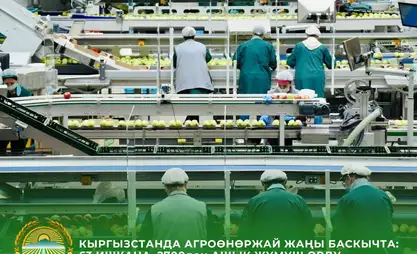 В Кыргызстане в 2025 году введены 63 предприятия АПК