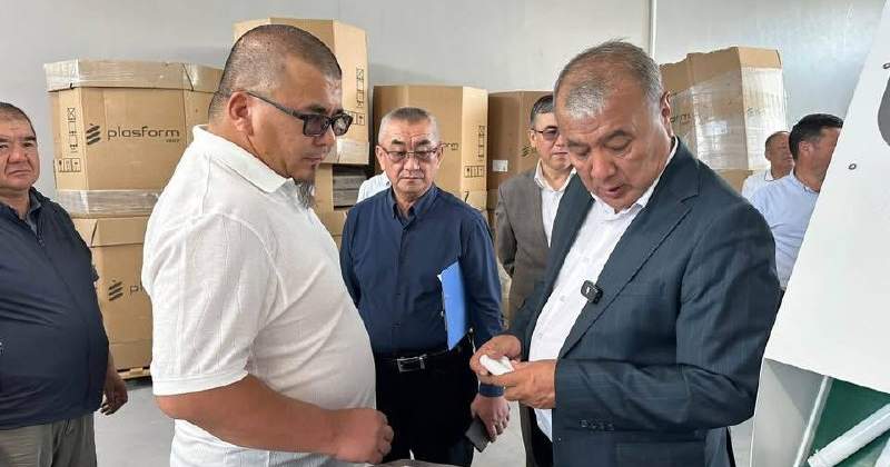 В Ошской области развивают производство молочной и безалкогольной продукции